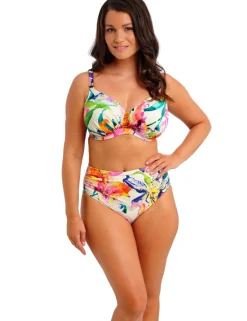 Floral Wired Full Cup Bikini Top