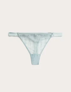Florence Embroidery Thong