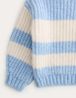Fluffy Striped Jumper (2-8 Yrs)