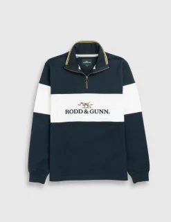 Foresters Peak Colour Block Half Zip Sweatshirt