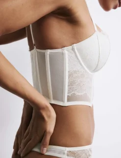 Forget Me Not Lace Balconette Corset (A-DD)