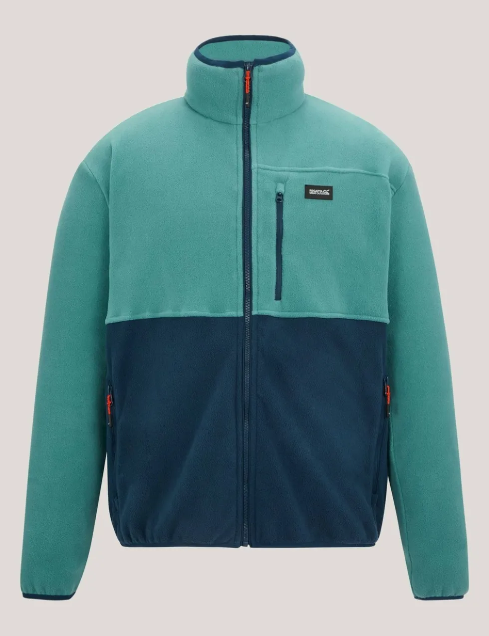 Frankie Colour Block Zip Up Fleece