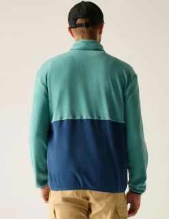 Frankie Colour Block Zip Up Fleece
