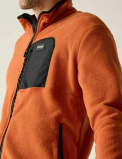 Frankie Fleece Funnel Neck Zip Up Jacket