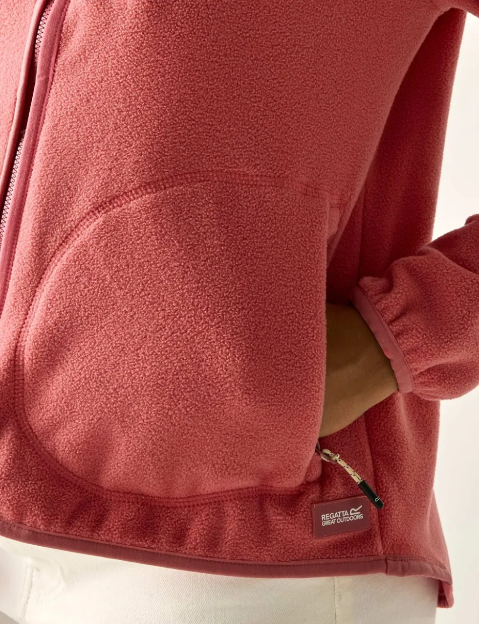 Frankie Funnel Neck Fleece Jacket