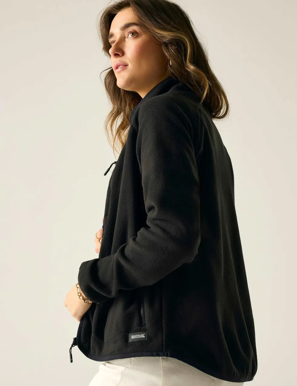 Frankie Funnel Neck Fleece Jacket