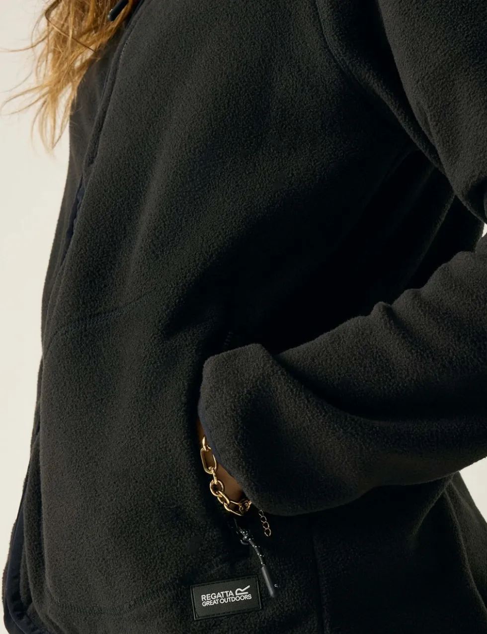 Frankie Funnel Neck Fleece Jacket