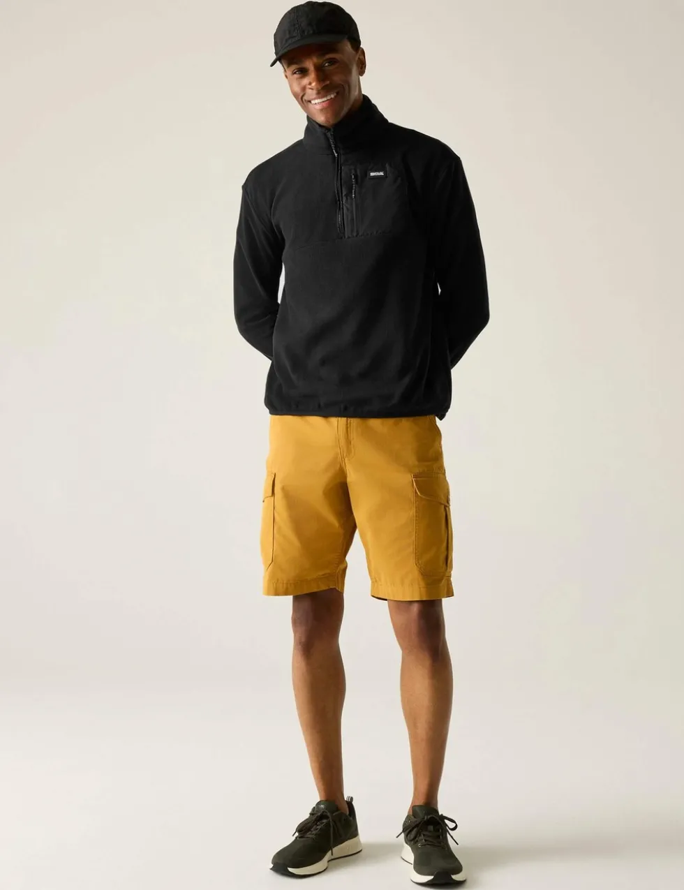 Frankie Funnel Neck Half Zip Fleece