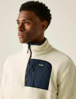 Frankie Funnel Neck Half Zip Fleece