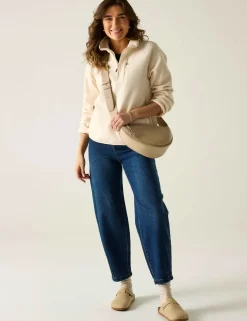 Frankie Half Zip Funnel Neck Fleece