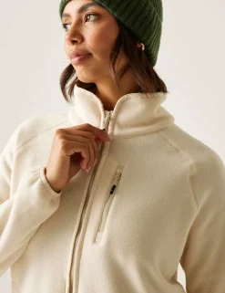 Frankie Zip Up Funnel Neck Fleece