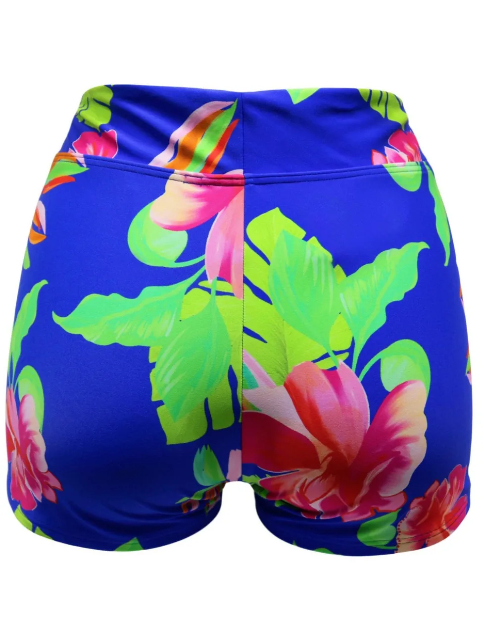 Free Spirit Floral High Waisted Swim Shorts