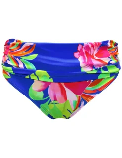 Free Spirit Floral Roll Top Bikini Bottoms