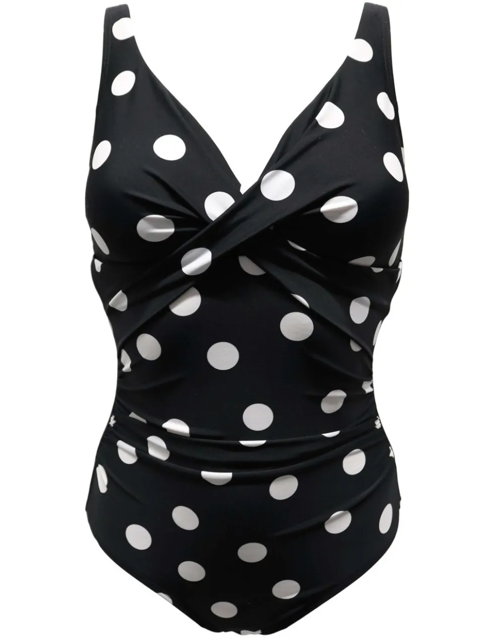 Free Spirit Twist Front Ruched Tummy Control Swimsuit
