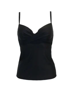 Free Spirit Wired Padded V-Neck Tankini Top