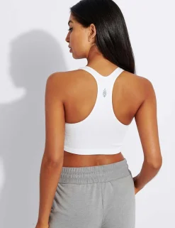Free Throw Ribbed Crop Top