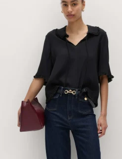 Frill Detail Top