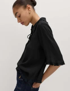 Frill Detail Top