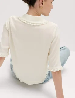 Frill Detail Top