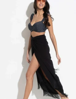 Fringe Trim Multiway Sarong