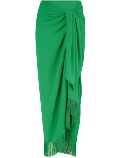 Fringe Trim Multiway Sarong