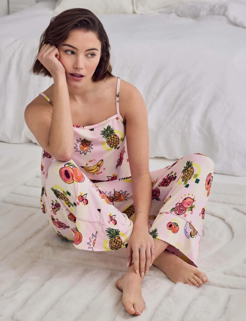 Fruit Print Pyjama Set