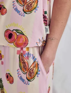 Fruit Print Pyjama Set