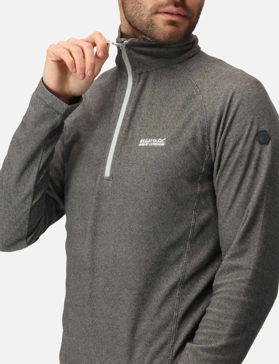 Funnel Neck Half Zip Jumper