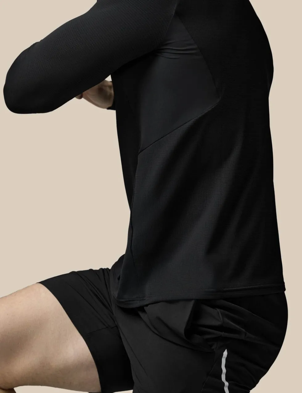 Funnel Neck Half Zip Training Top