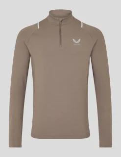 Funnel Neck Half Zip Training Top