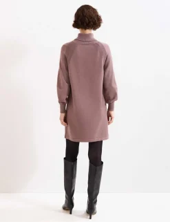 Funnel Neck Mini Jumper Dress