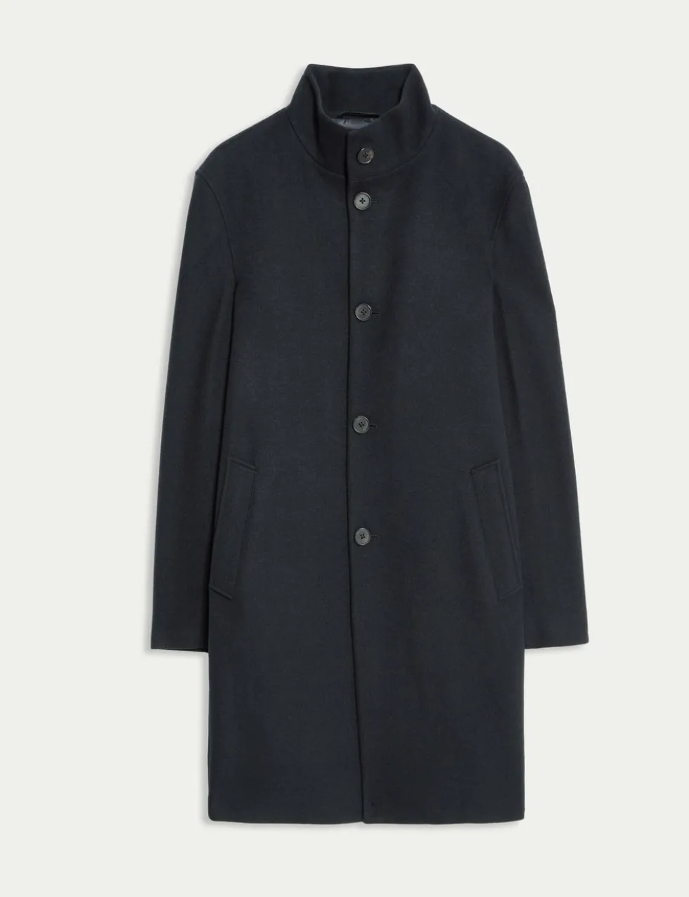 Funnel Neck Overcoat