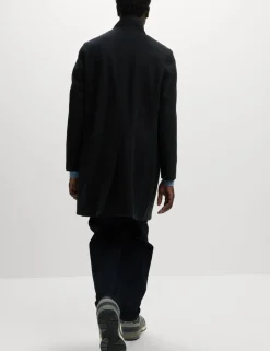 Funnel Neck Overcoat