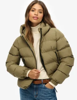 Funnel Neck Puffer Jacket