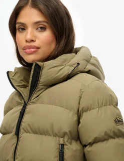 Funnel Neck Puffer Jacket
