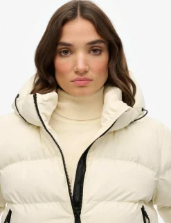 Funnel Neck Puffer Jacket