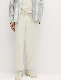 Garment Dyed Pure Cotton Joggers