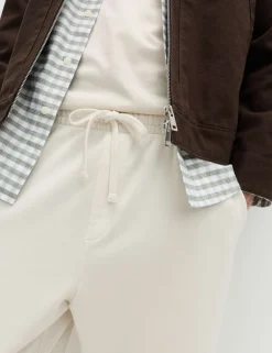 Garment Dyed Pure Cotton Joggers