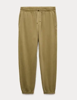 Garment Dyed Pure Cotton Joggers