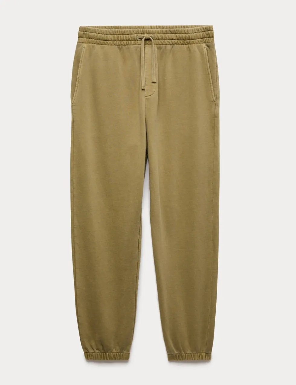 Garment Dyed Pure Cotton Joggers