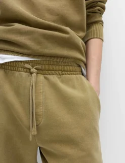 Garment Dyed Pure Cotton Joggers