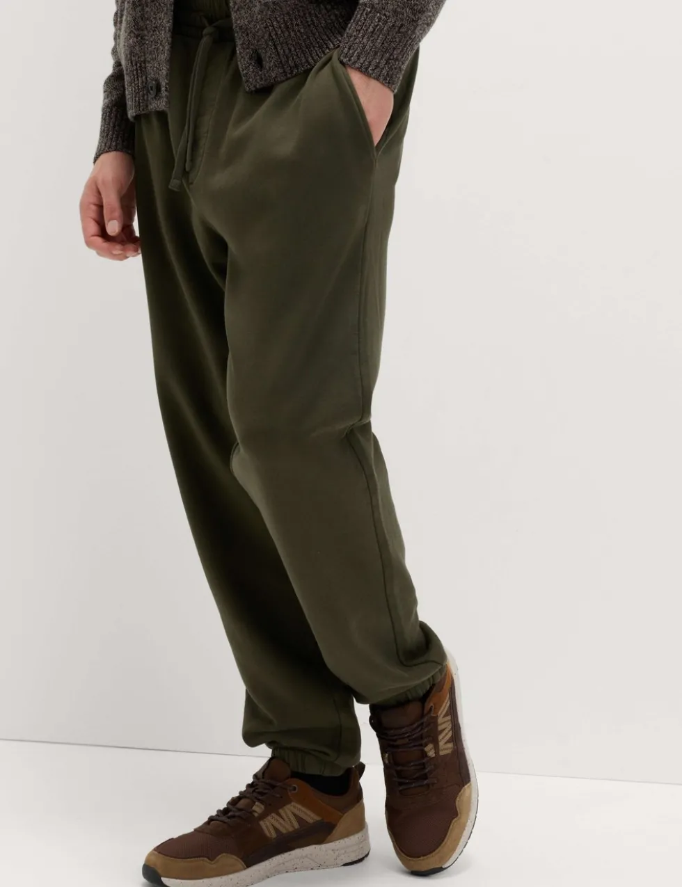 Garment Dyed Pure Cotton Joggers