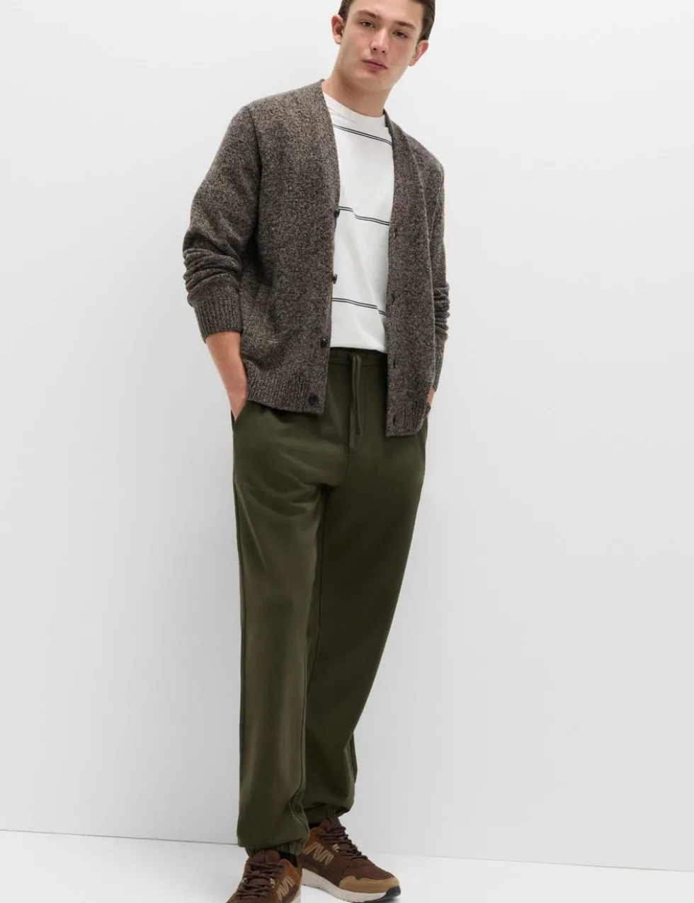 Garment Dyed Pure Cotton Joggers