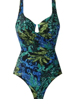 Gasparilla Escape Underwired Padded Sweetheart Neckline Shaping Scoop Back Swimsuit