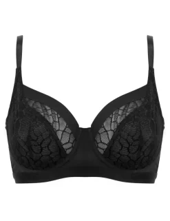 Geo Sculpt Wired Bra D-J