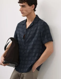 Geometric Print Shirt