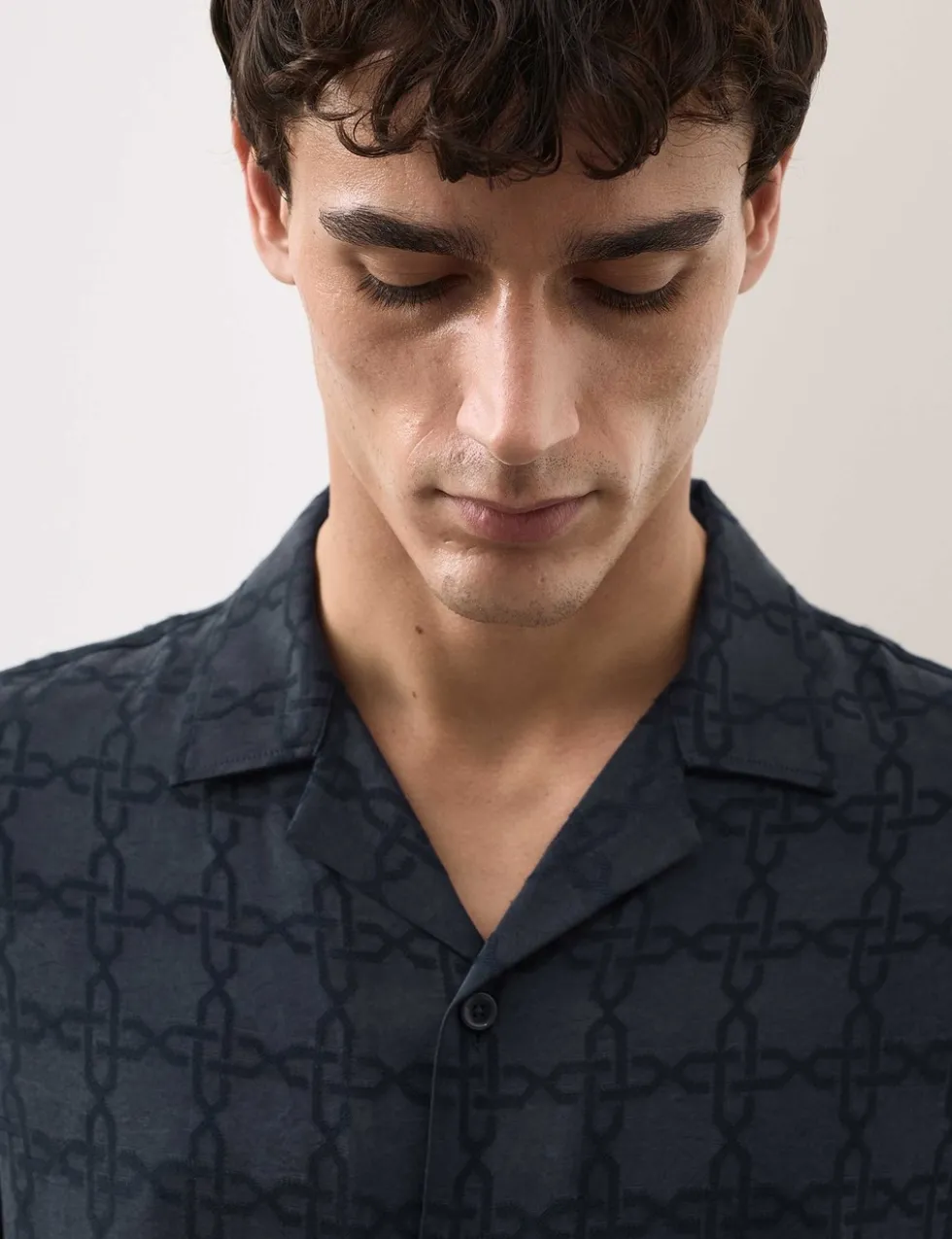 Geometric Print Shirt