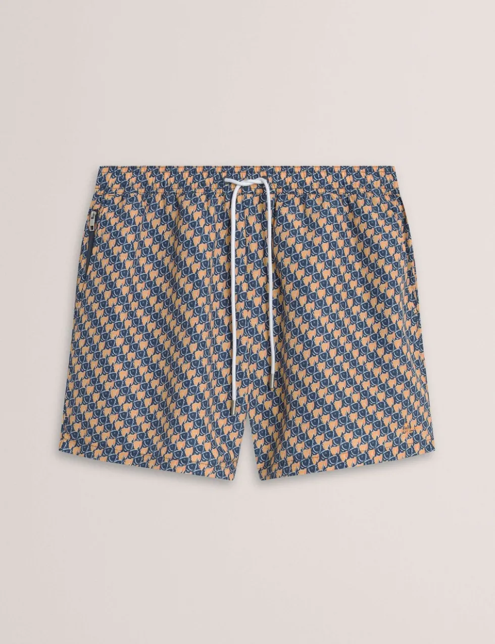 Geometric Print Swim Shorts