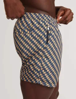 Geometric Print Swim Shorts