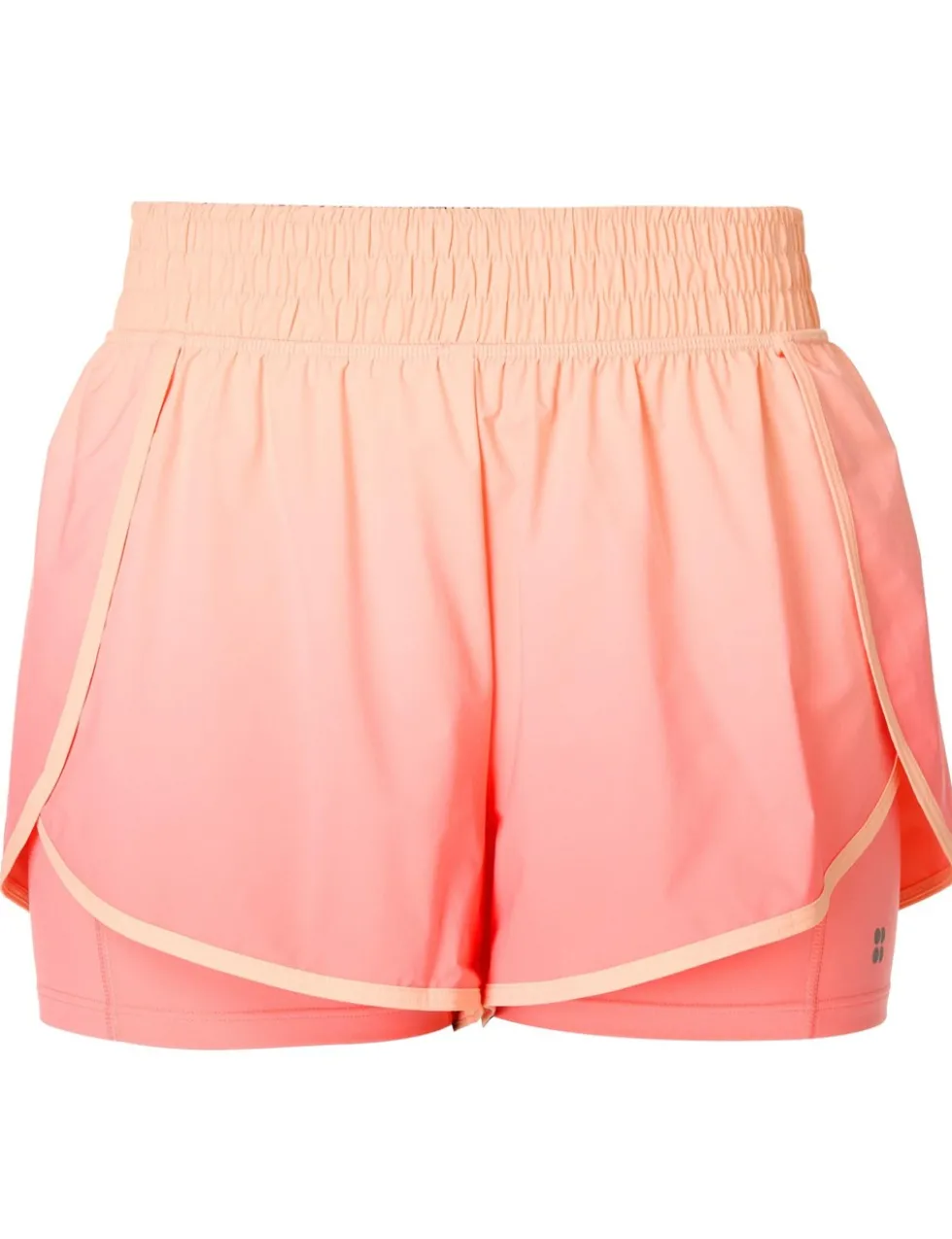 Get Set 2 in 1 High Waisted Sports Shorts